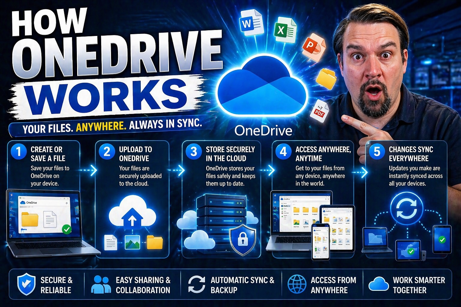 How OneDrive Works: A Complete Guide for Microsoft 365 Users