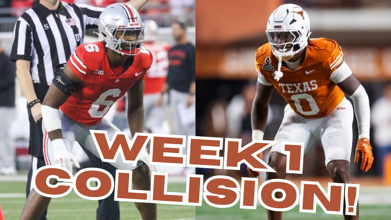 1 Texas Longhorns vs. 3 Ohio State Buckeyes | Week 1 Collision!