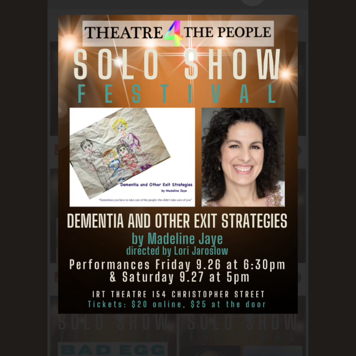Dementia, Caregiving & Exit Strategies: A Conversation with Madeline Jaye