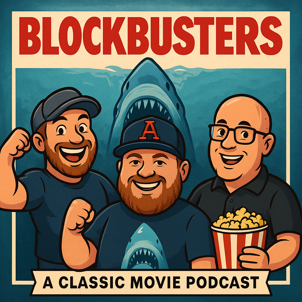 Blockbusters: A classic movie podcast Logo