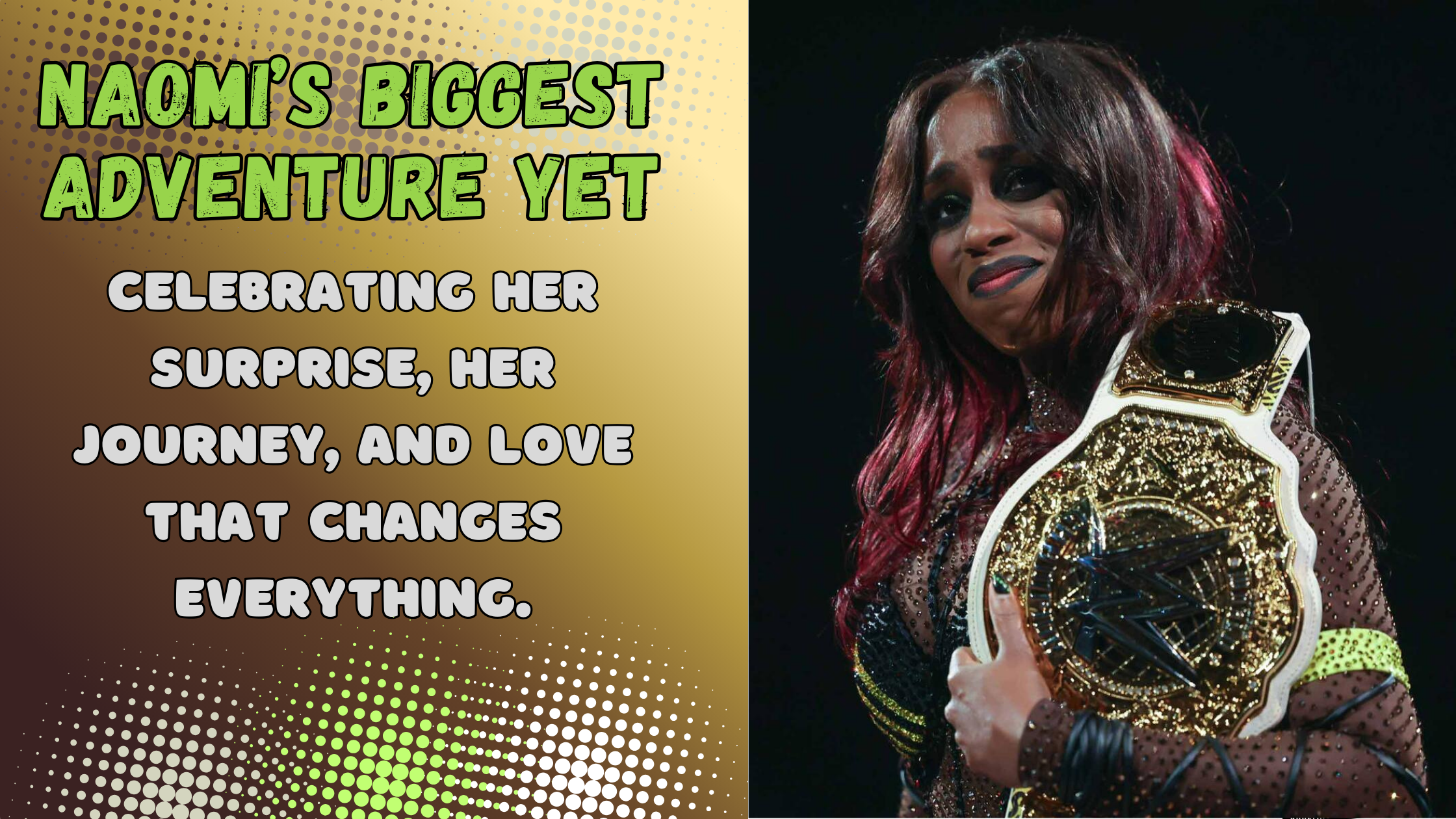 Naomi's Surprise Announcement, Her Journey, and Why We Need to Do Better