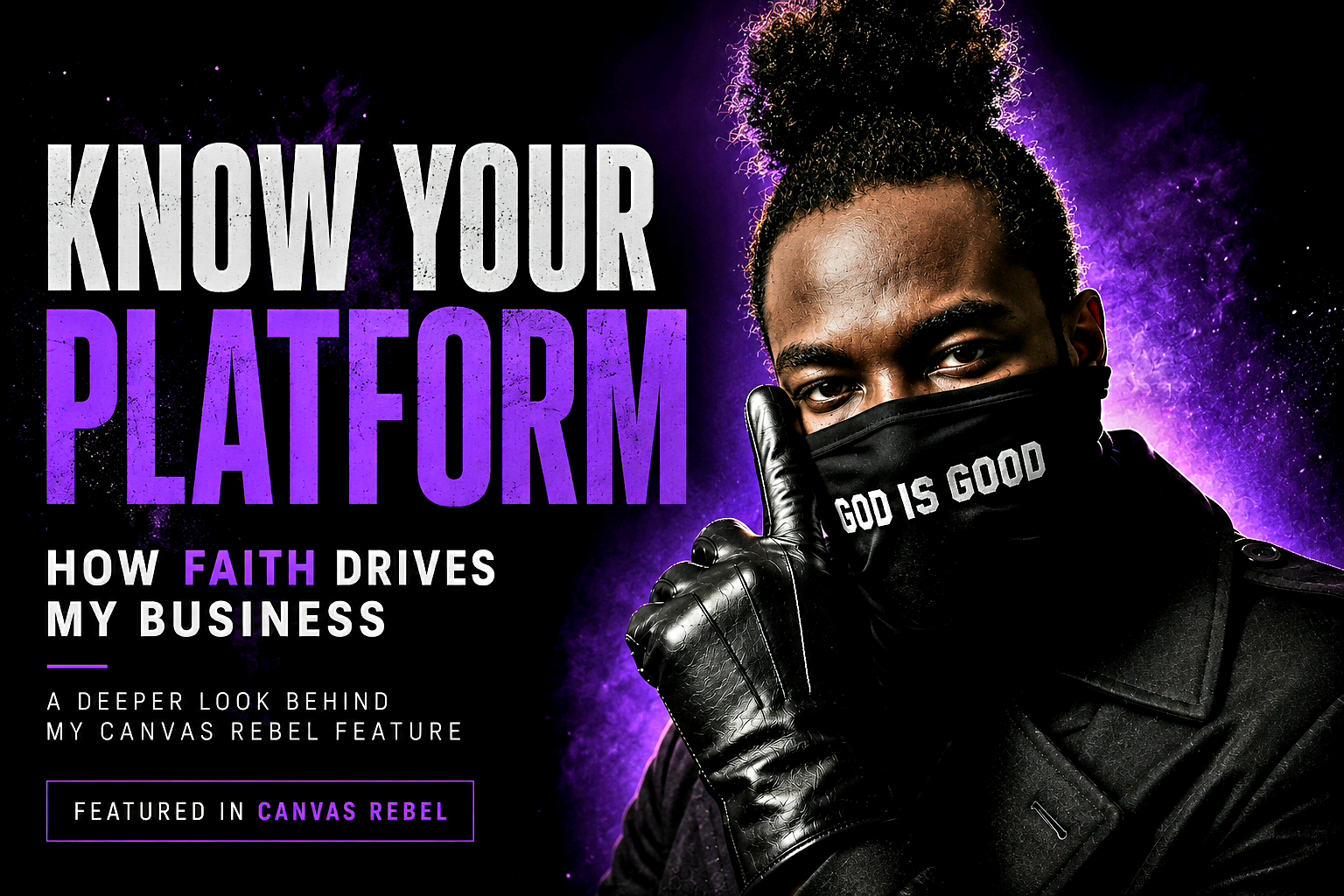 Meet Jeremiah Jacksun: The Story Behind the Canvas Rebel Feature | Know Your Platform
