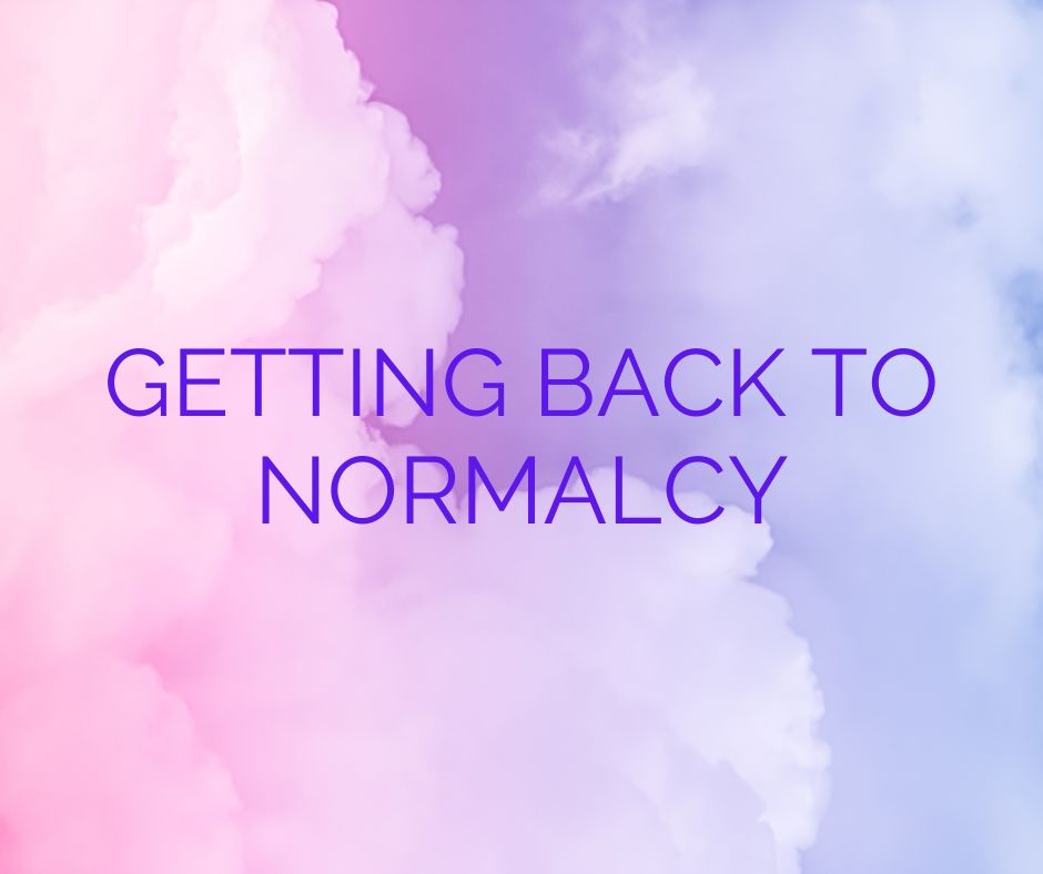 Podcast #394-Getting Back To Normalcy