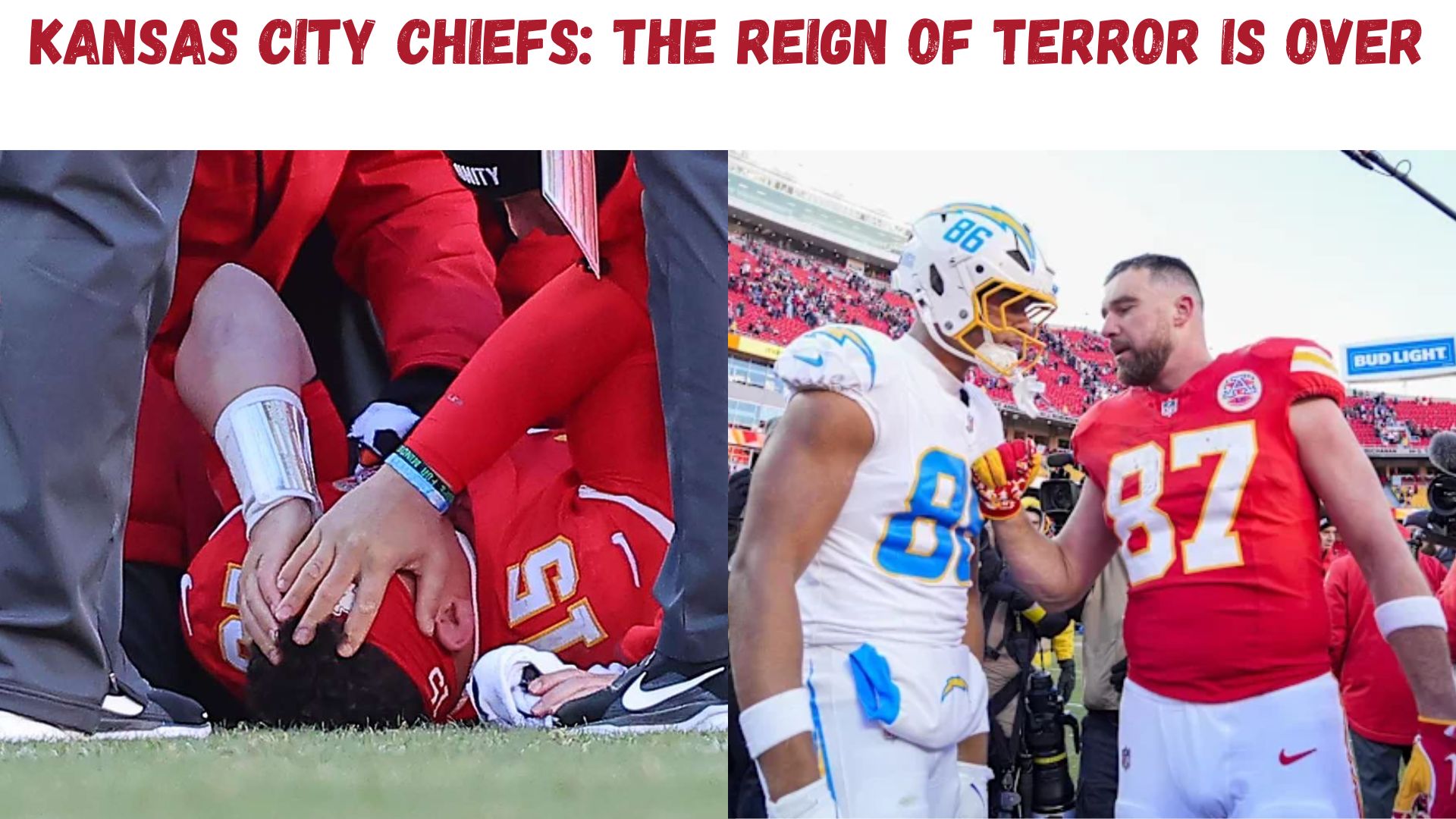 "Kansas City Chiefs: The Reign of Terror Is Over"