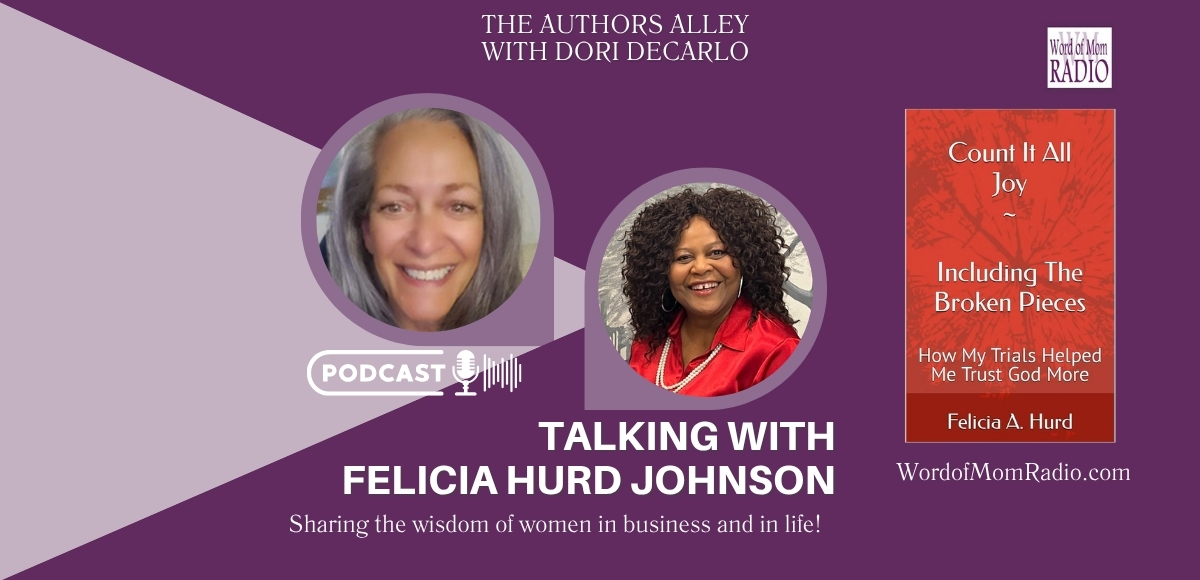 Felicia Hurd Johnson on The Authors Alley with Dori DeCarlo