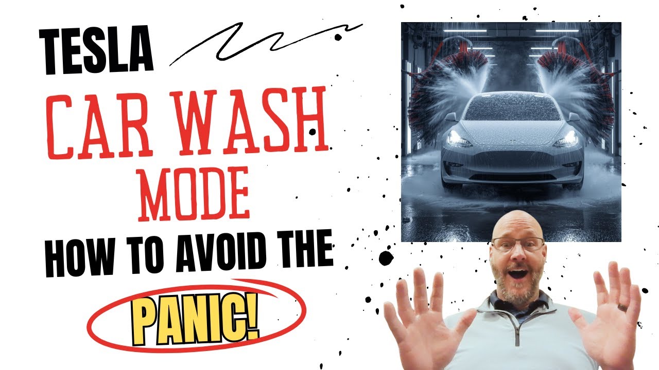 Tesla Car Wash Mode - How to Avoid the PANIC!