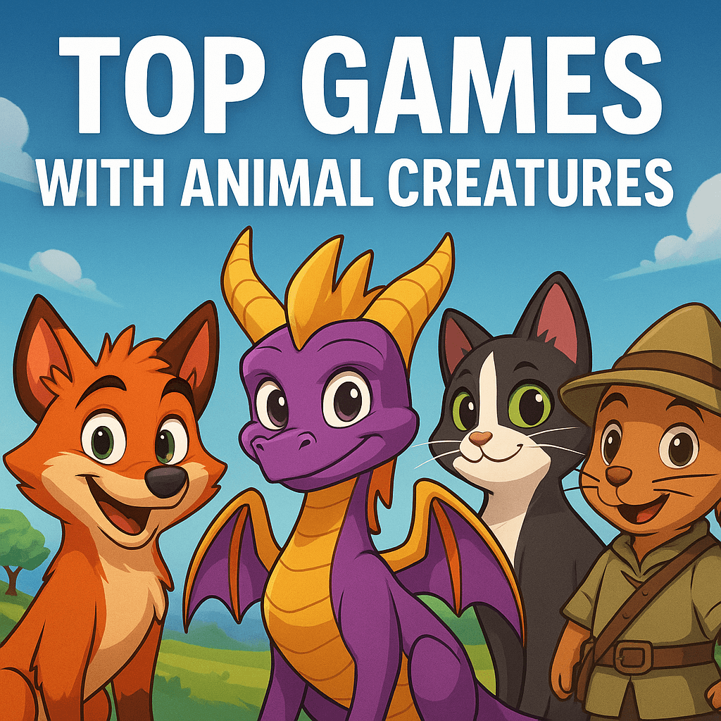 Top Games with Animal Protagonists