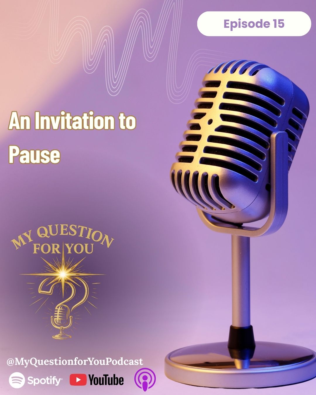 An Invitation to Pause