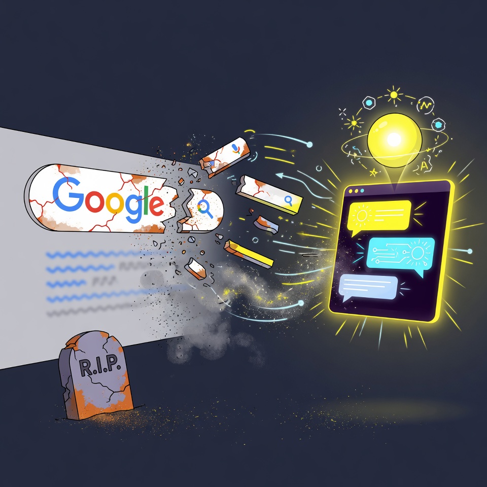 The DEATH of Google Search: AI Expert Explains What's Replacing It The DEATH of Google Search: AI Expert Explains What's Replacing It