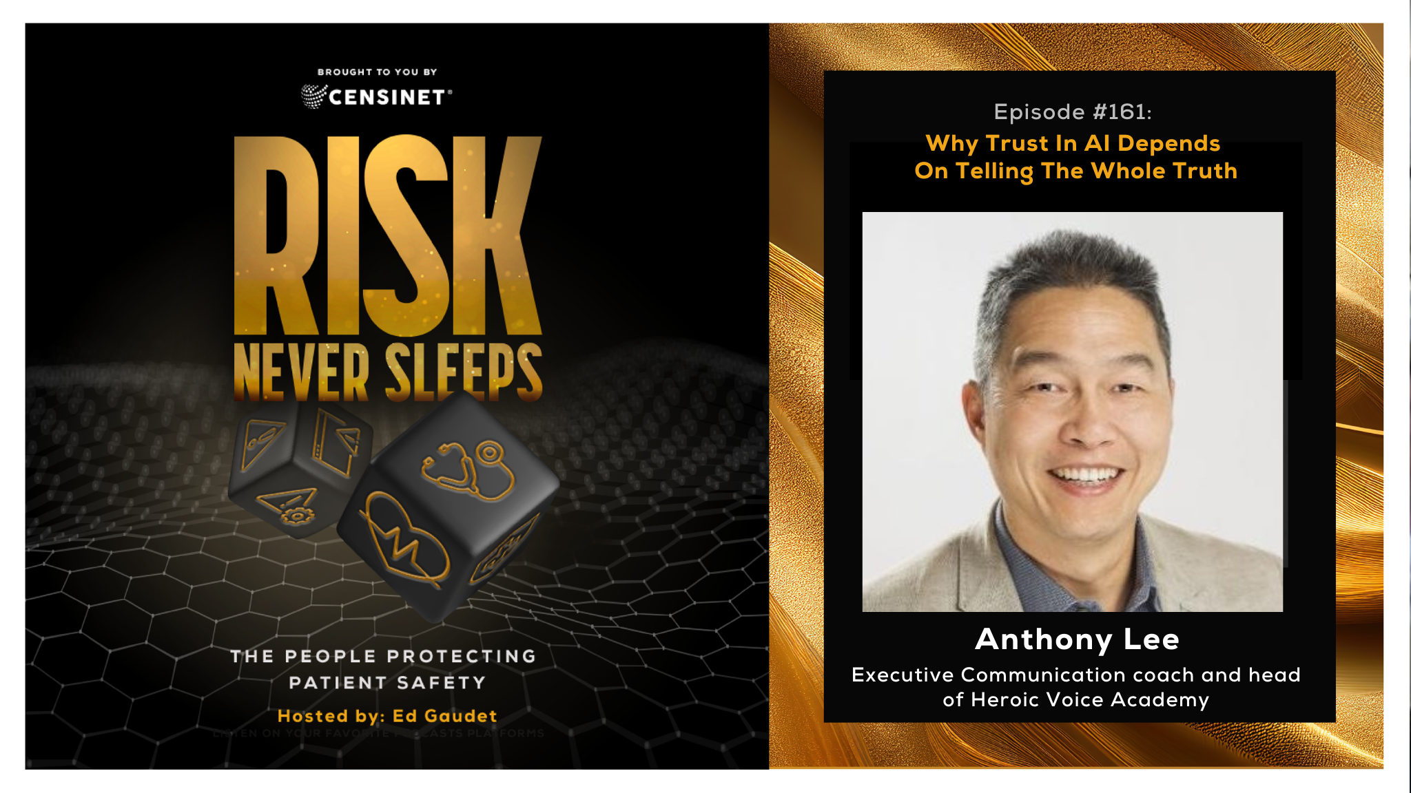 Episode #161. Why Trust In AI Depends On Telling The Whole Truth, with Anthony Lee, Executive Communication coach and head of Heroic Voice Academy
