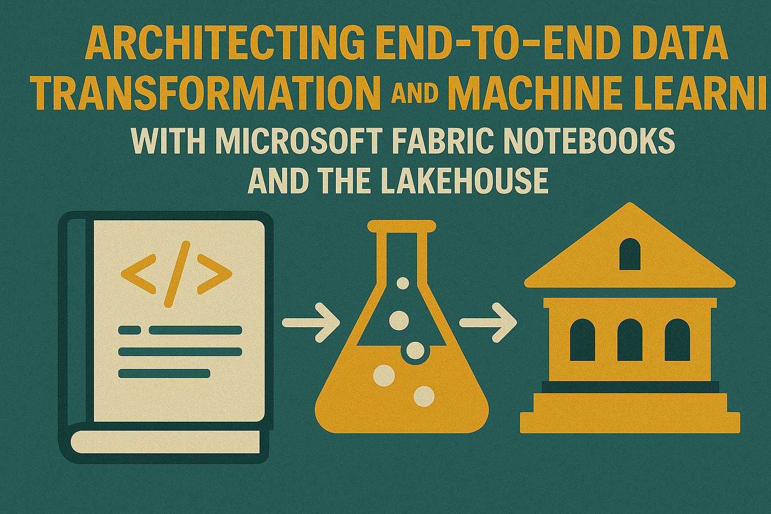Architecting End-to-End Data Transformation and Machine Learning with Microsoft Fabric Notebooks and the Lakehouse