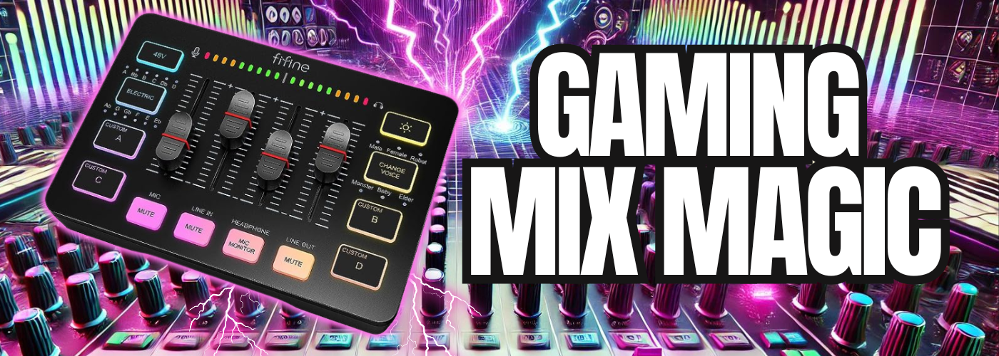 The Fifine SC3: A Solid Entry-Level Mixer That Actually Delivers