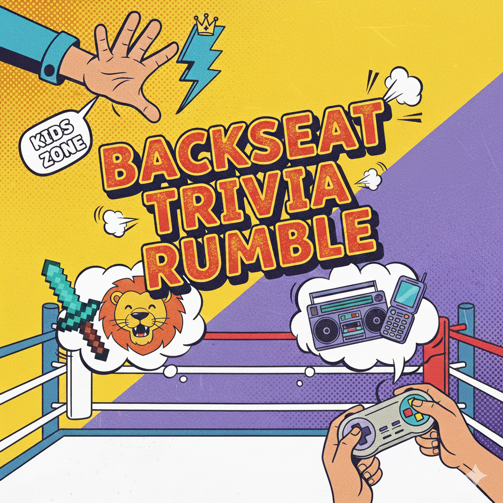 Personalized Shout-out or Happy Birthday on Backseat Trivia Rumble!