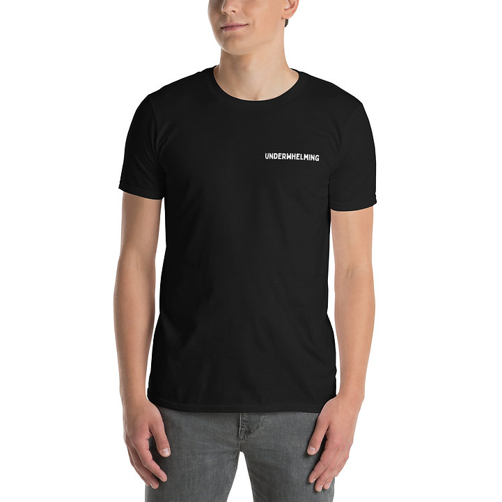 Unisex T-Shirt - left side logo, Sizes 2X-3X