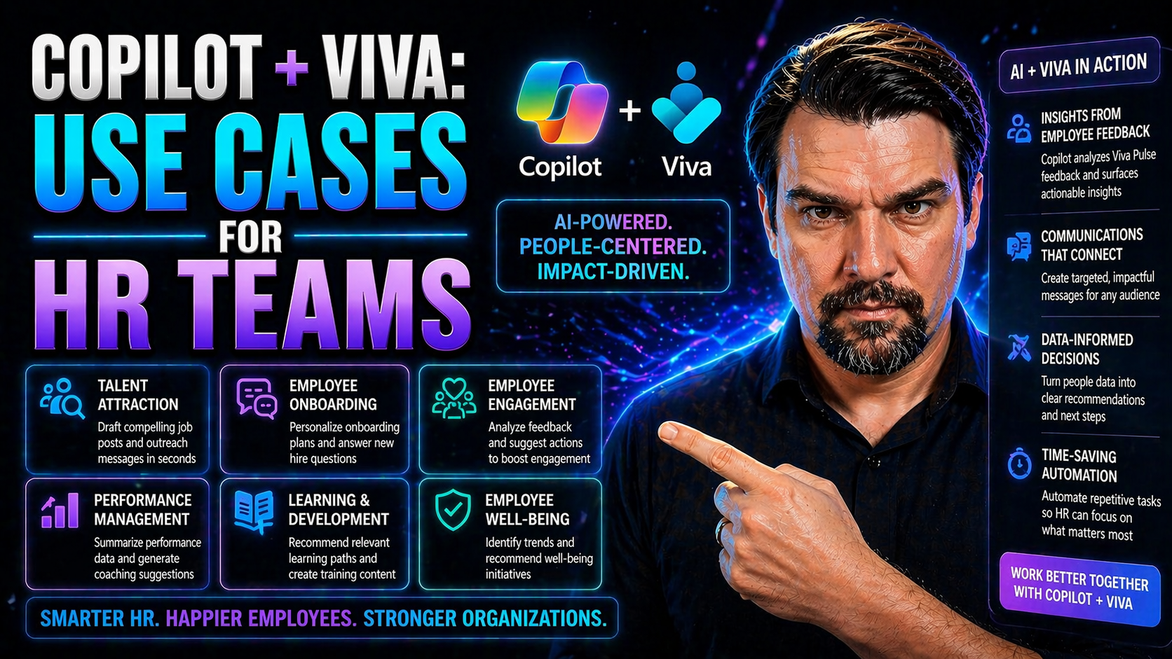 Copilot and Viva Use Cases for HR Teams