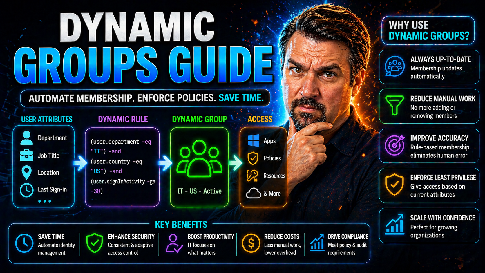Dynamic Groups Guide for Microsoft Entra ID
