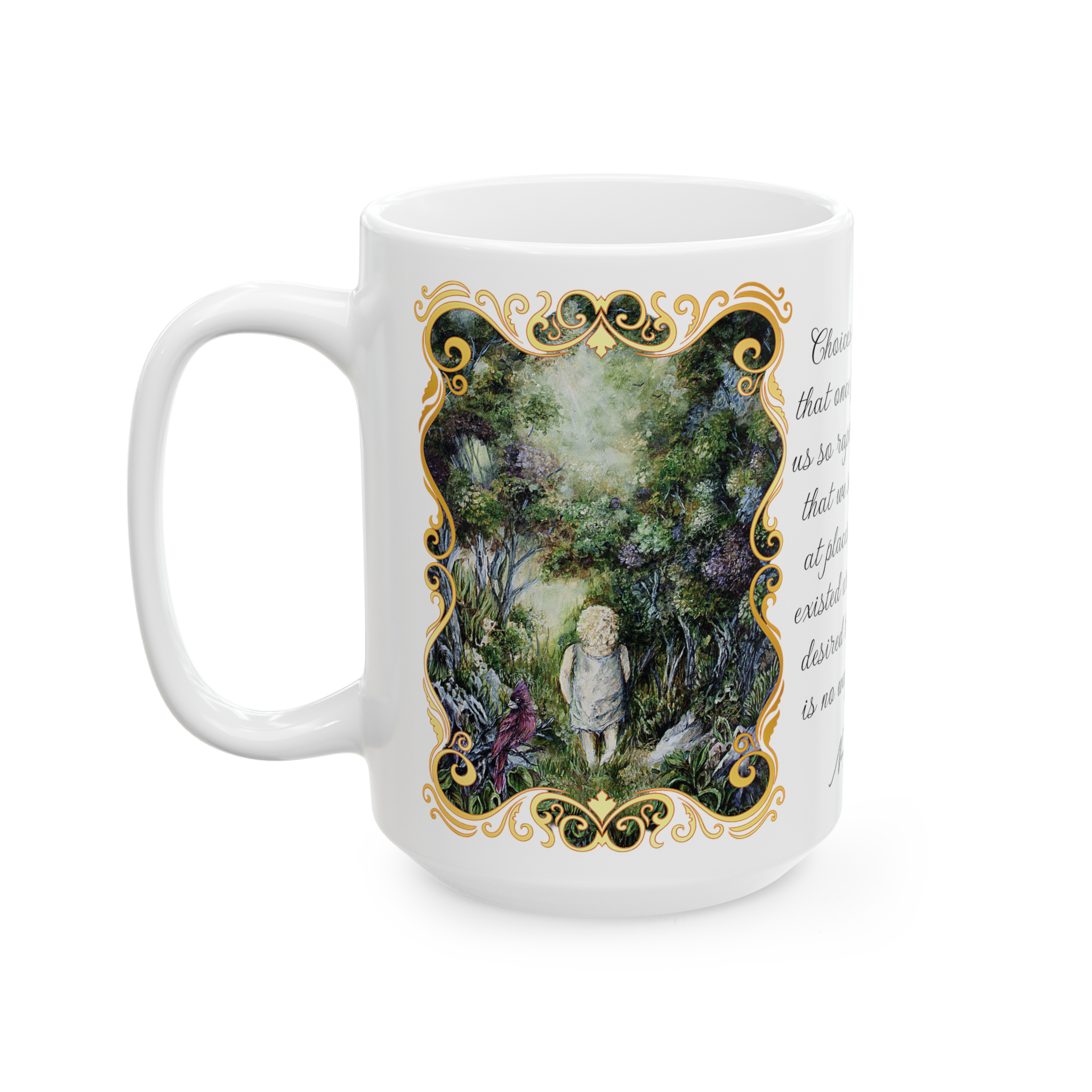 Choices Like Rivers Ceramic Mub