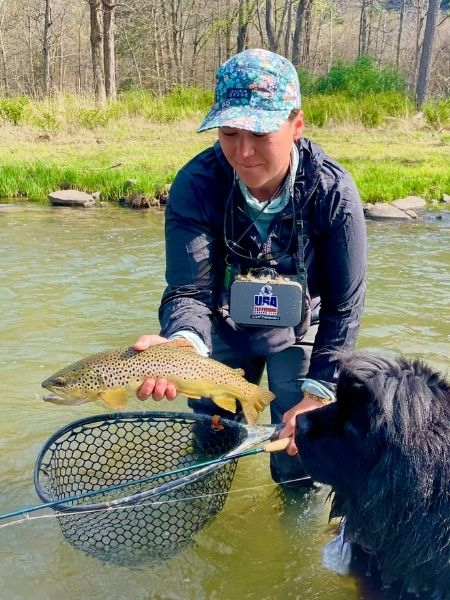 Kicking Butt on Penns Creek Part 1 with Tess Weigand Kicking Butt on Penns Creek Part 1 with Tess Weigand