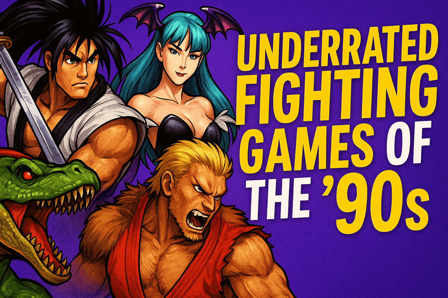 Underrated Fighting Games from the 90s Underrated Fighting Games from the 90s
