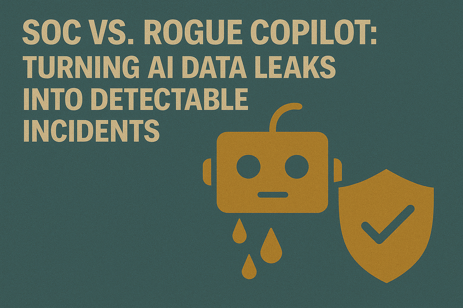 SOC vs. Rogue Copilot: Turning AI Data Leaks Into Detectable Incidents