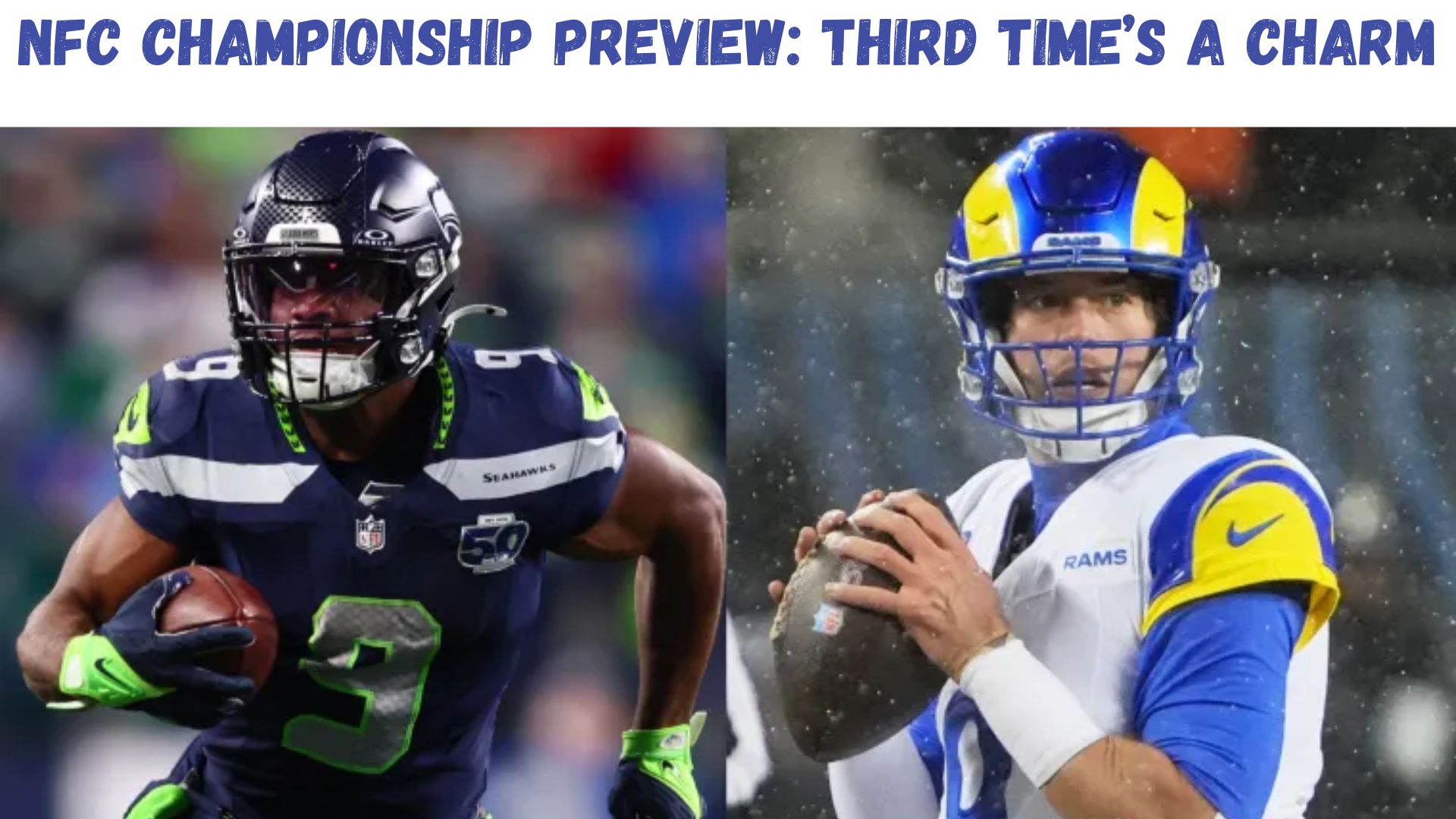 "NFC Championship Preview: Third Time's A Charm"