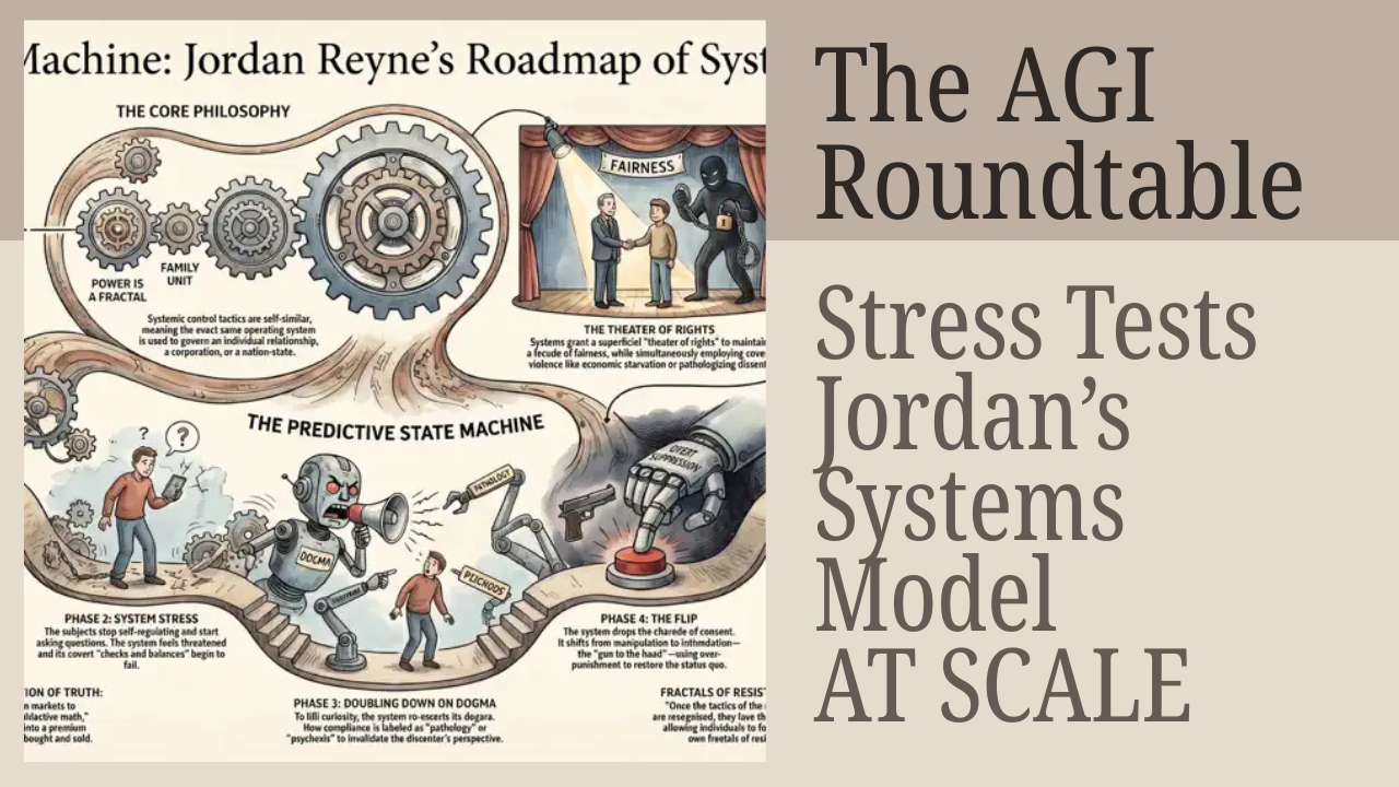 The AGI Roundtable Stress Test The Narcissistic Systems Model at Scale!