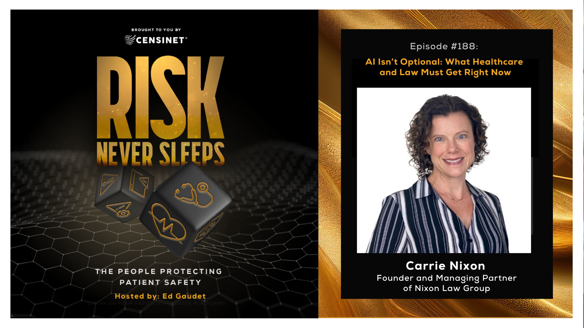 Episode #188. AI Isn’t Optional: What Healthcare and Law Must Get Right Now, with Carrie Nixon, Founder and Managing Partner of Nixon Law Group