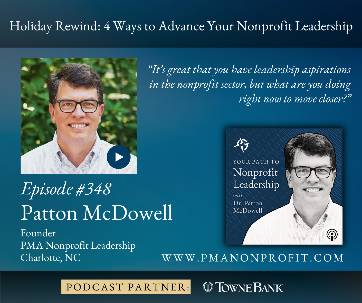 348: Holiday Rewind: 4 Ways to Advance Your Nonprofit Leadership