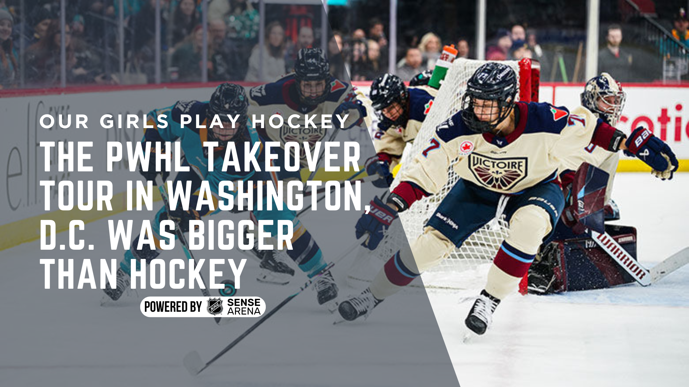 The PWHL Takeover Tour in Washington, D.C. Was Bigger Than Hockey