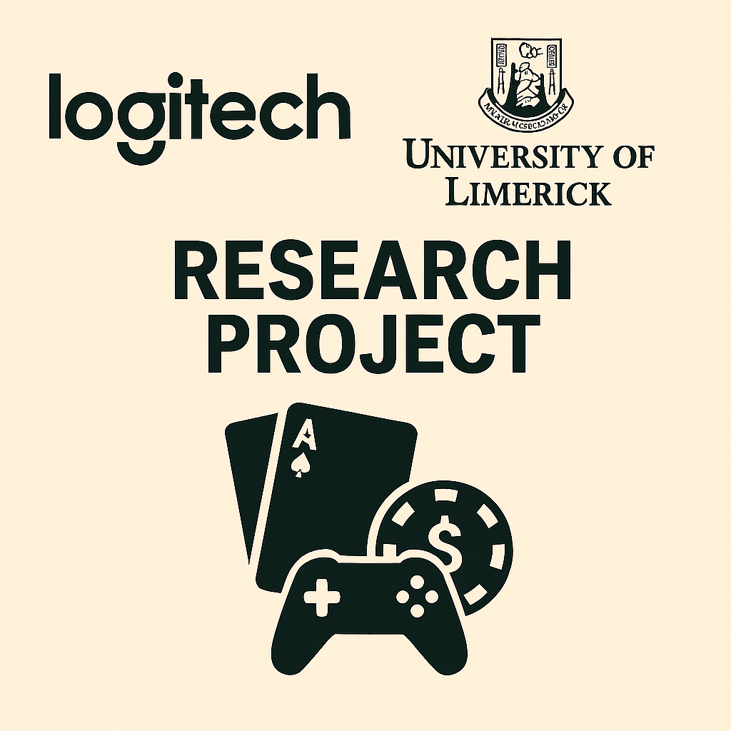University of Limerick & Logitech Collaborate On €2.5M Gaming Research Project