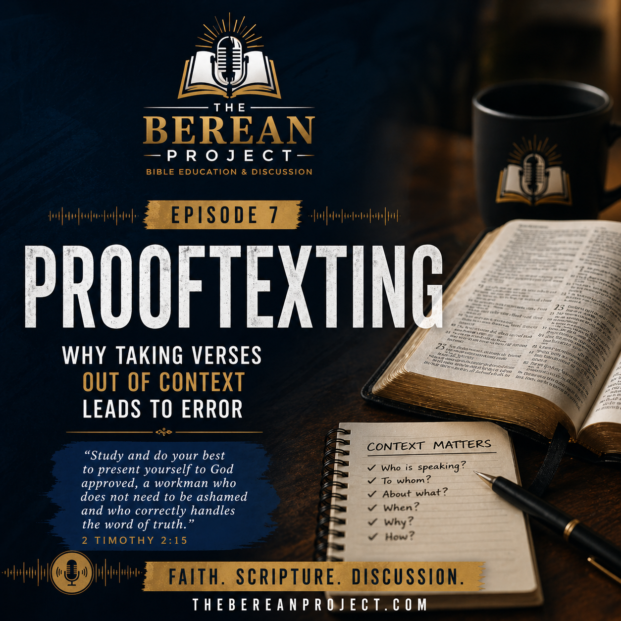 Prooftexting, Episode 7