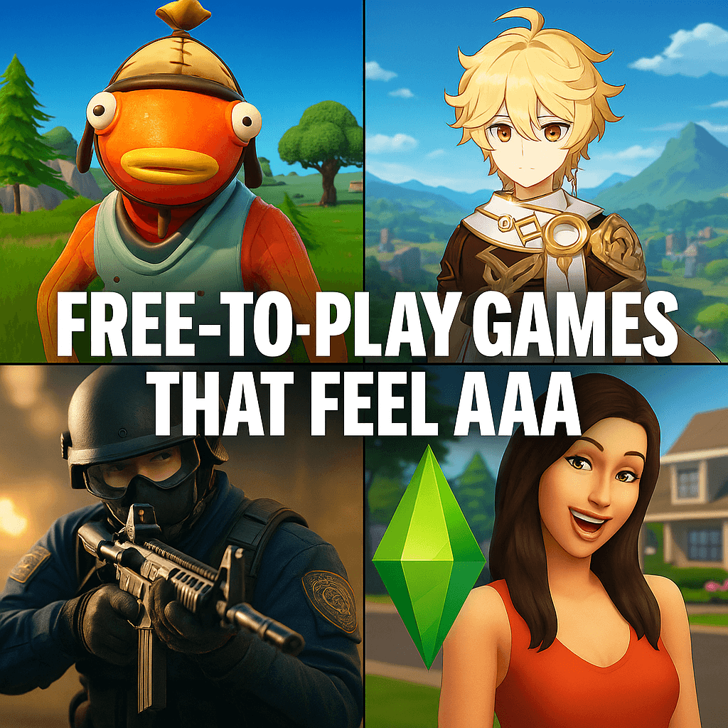 Best Free-to-Play Games Worth Your Time