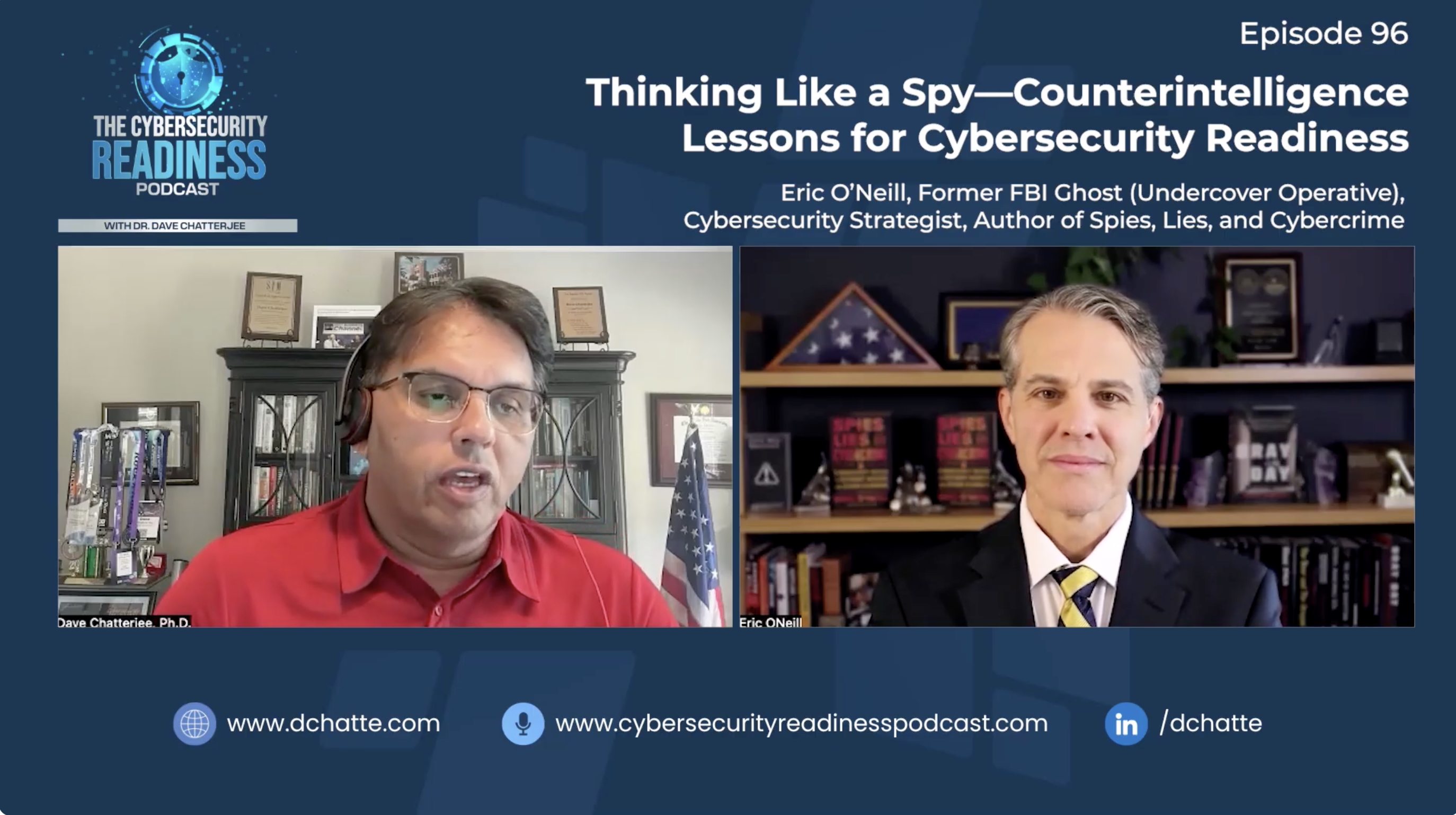 Episode 96 -- The Man Behind the Hollywood Movie Breach: Cyber Lessons from a Real FBI Ghost