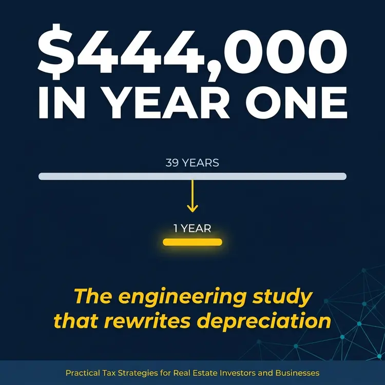 The Math Behind Cost Segregation: How Breaking Down Your Building Accelerates Depreciation The Math Behind Cost Segregation: How Breaking Down Your Building Accelerates Depreciation