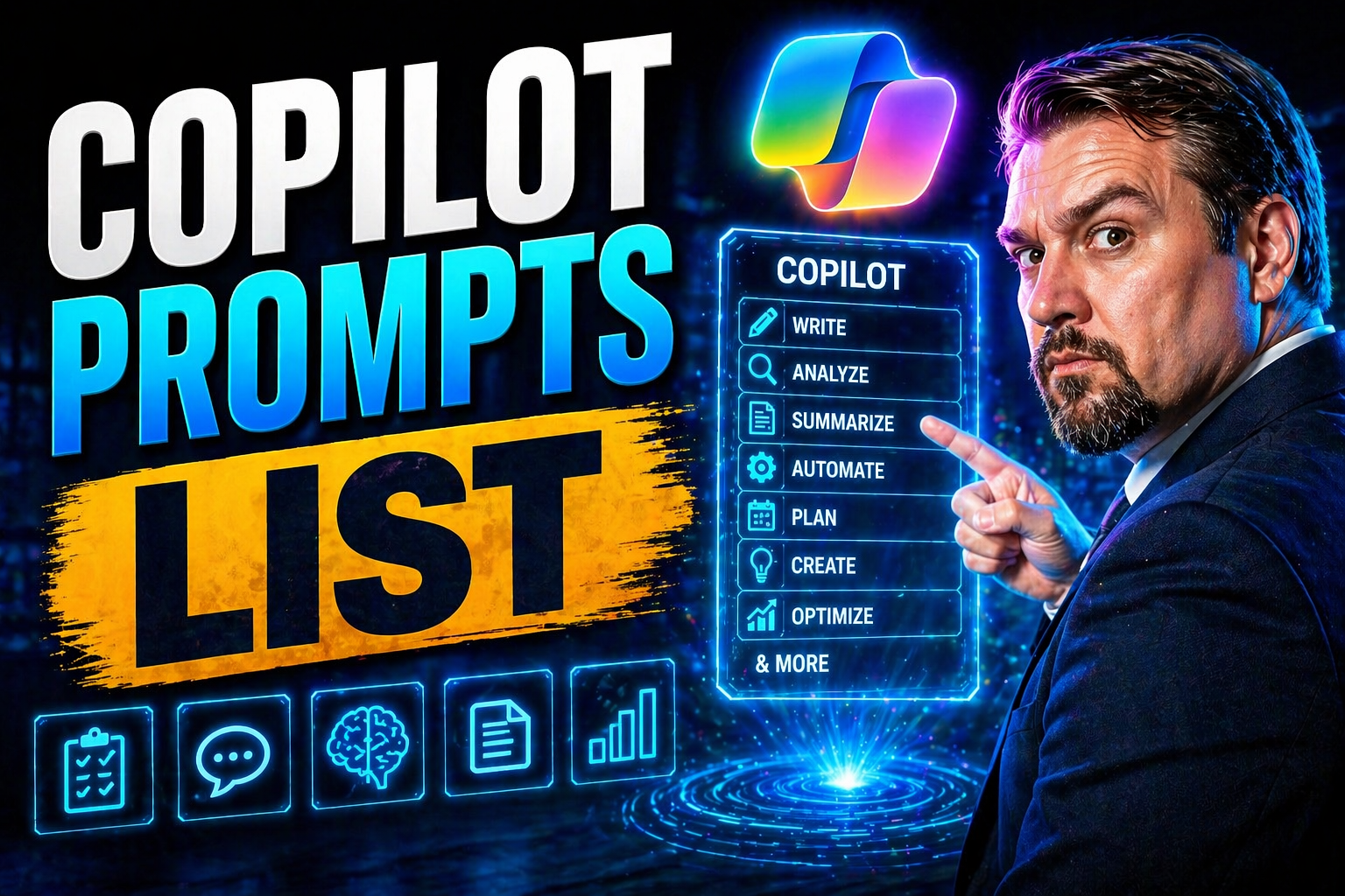 Ultimate Copilot Prompts List for Microsoft 365 Productivity