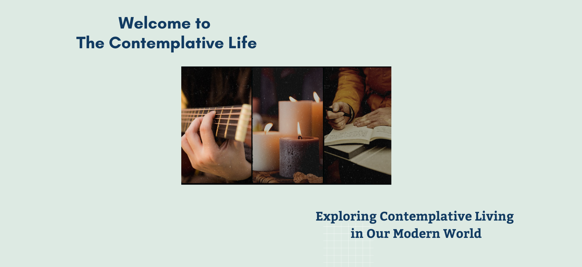 The Contemplative Life