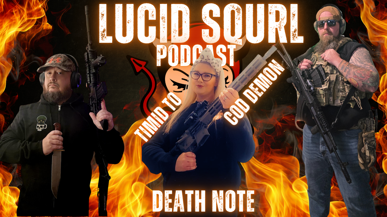 From Silent Viewer to Warzone Demon | Lucid Squrl Podcast Ep. 13 w/ Death Note