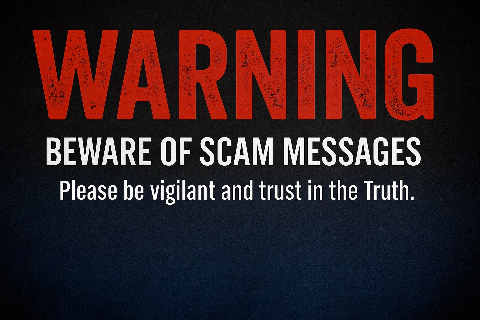 Protecting the Flock in a Digital Age: A Pastoral Warning on Online Scams Protecting the Flock in a Digital Age: A Pastoral Warning on Online Scams