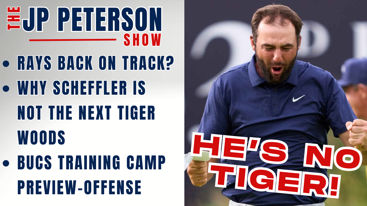 Why Scheffler is NOT the next Tiger Woods | Rays Back on Track? | Bucs Training Camp Preview-Offense | WNBA All-Star Game Did What?