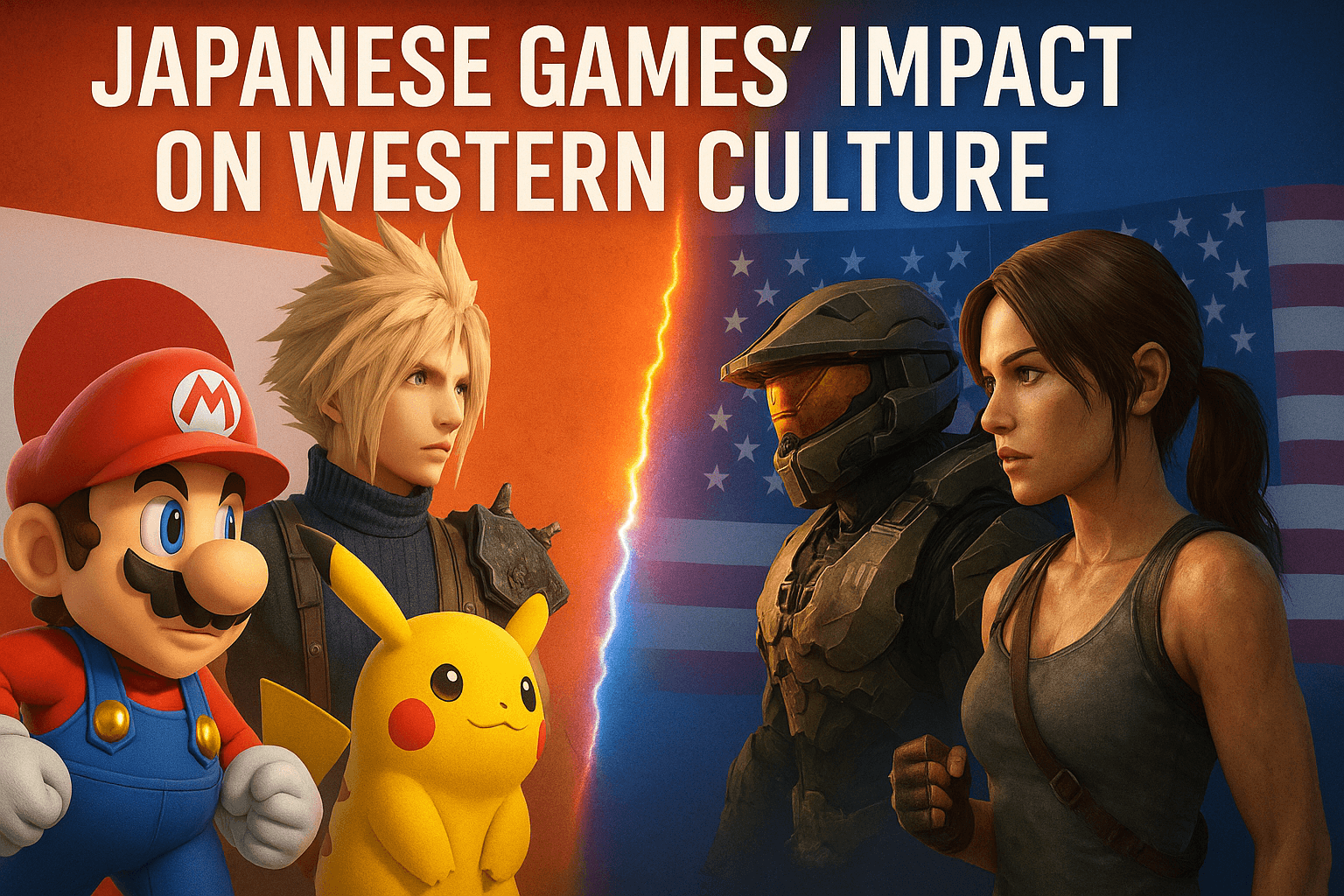 The Influence of Japanese Games on Western Culture