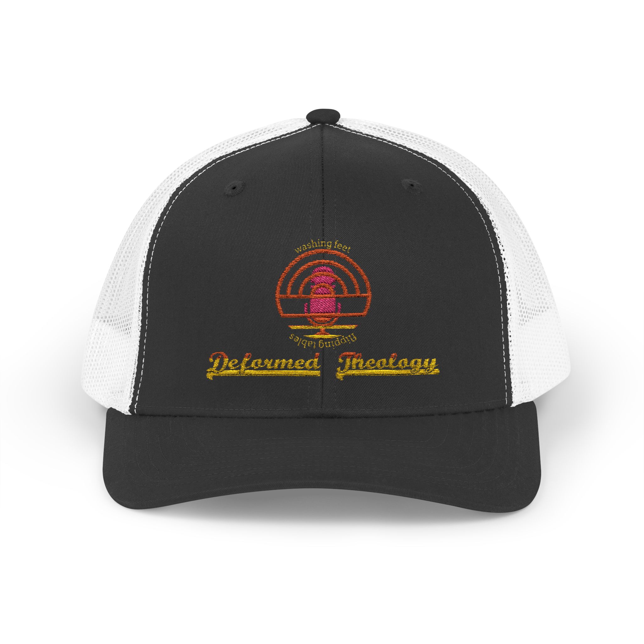 Snapback Trucker Hat (Embroidered Logo)