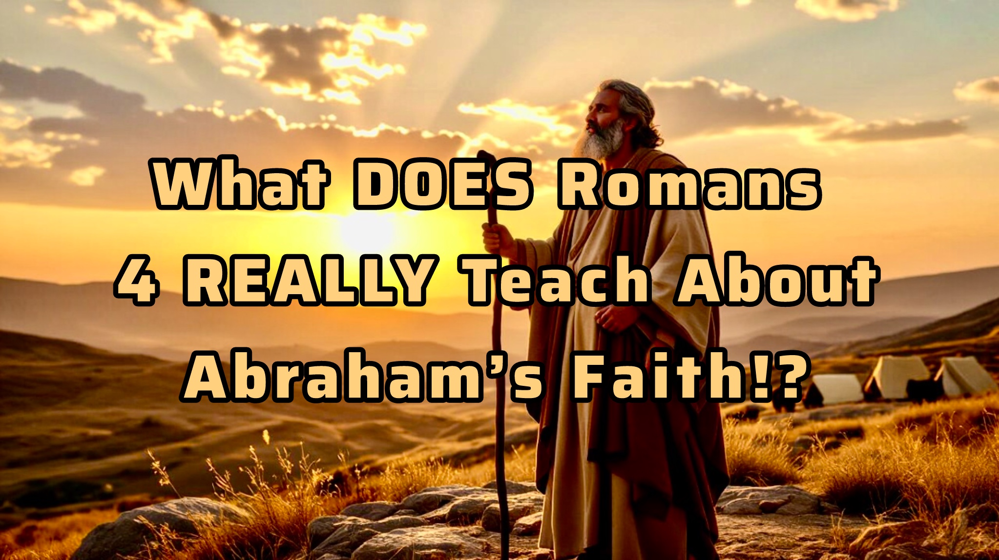 What Does Romans 4 REALLY Teach About Abraham’s Faith?