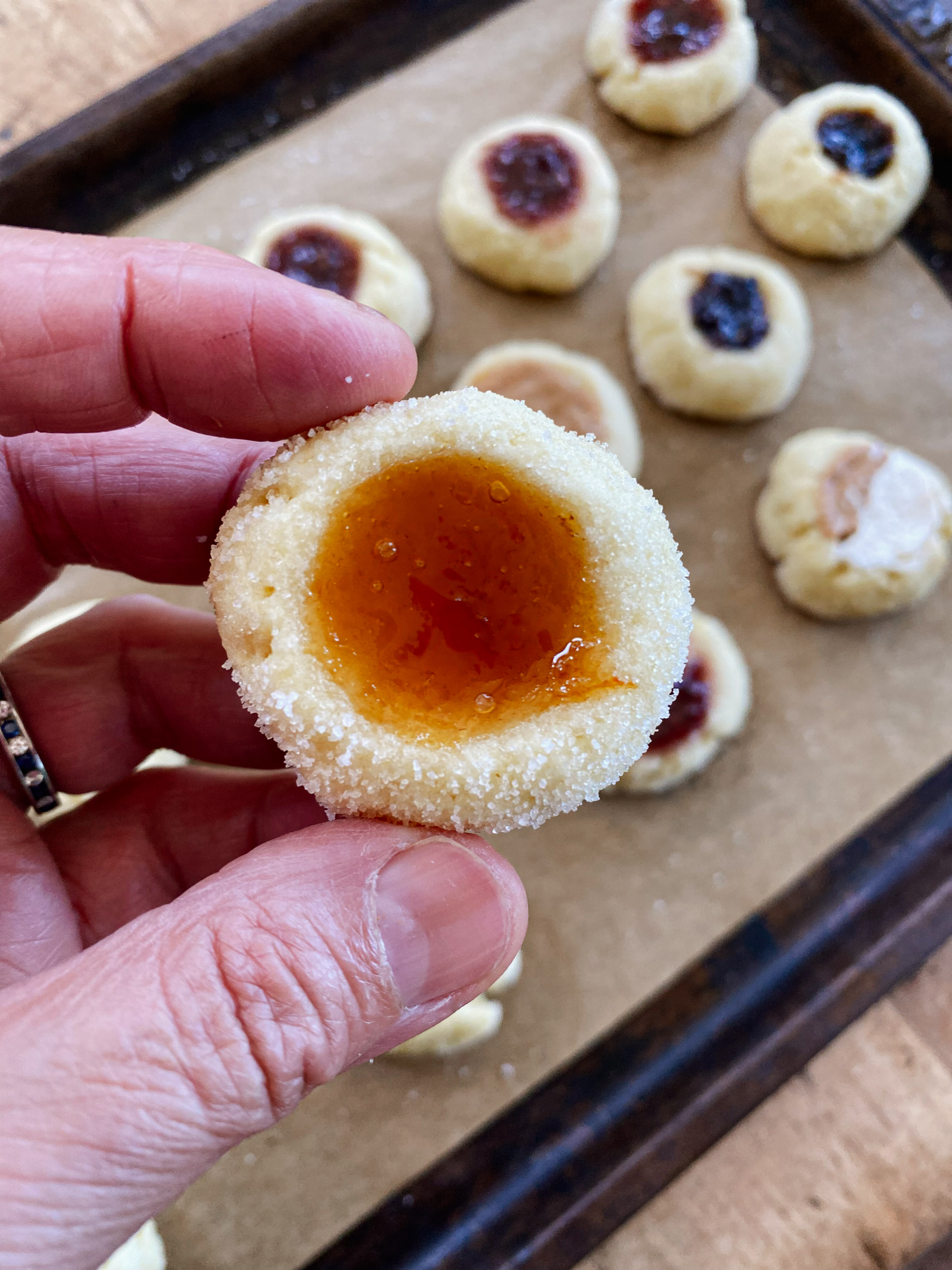 Thumbprint Cookies: Classic Jam + 3 Wild Fillings You Probably Don't Need to Try!