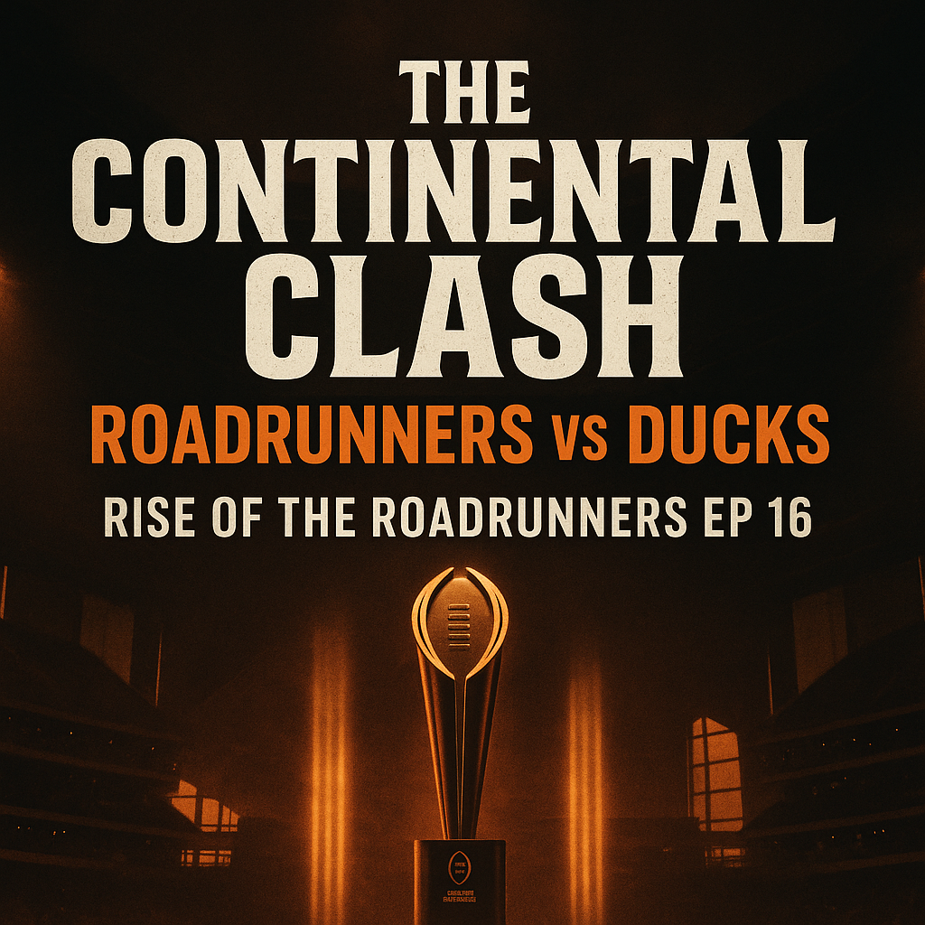 The Continental Clash: Roadrunners vs Ducks | Rise of the Roadrunners Ep. 16  Postgame Blog by Frankie “The Horn” Calderón — Voice of the Roadrunners UTSA Roadrunners vs Oregon Ducks | Peach Bowl Semifinal | CFP 12-Seed vs 1-Seed