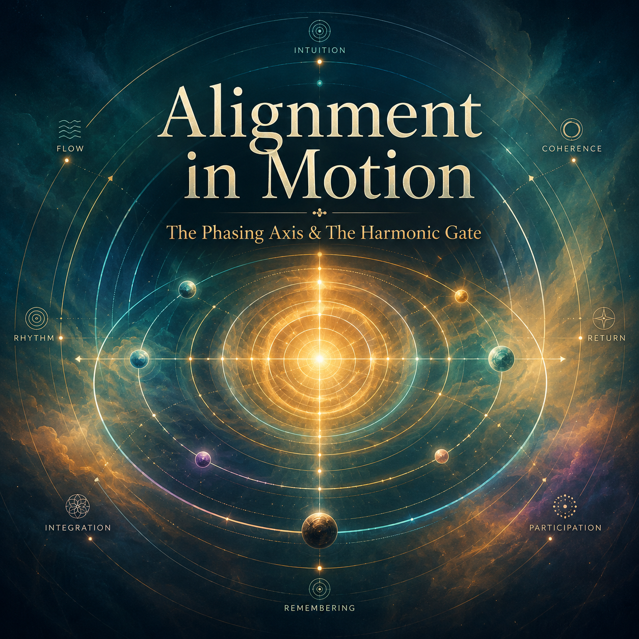 Alignment in Motion - The Phasing Axis & The Harmonic Gate
