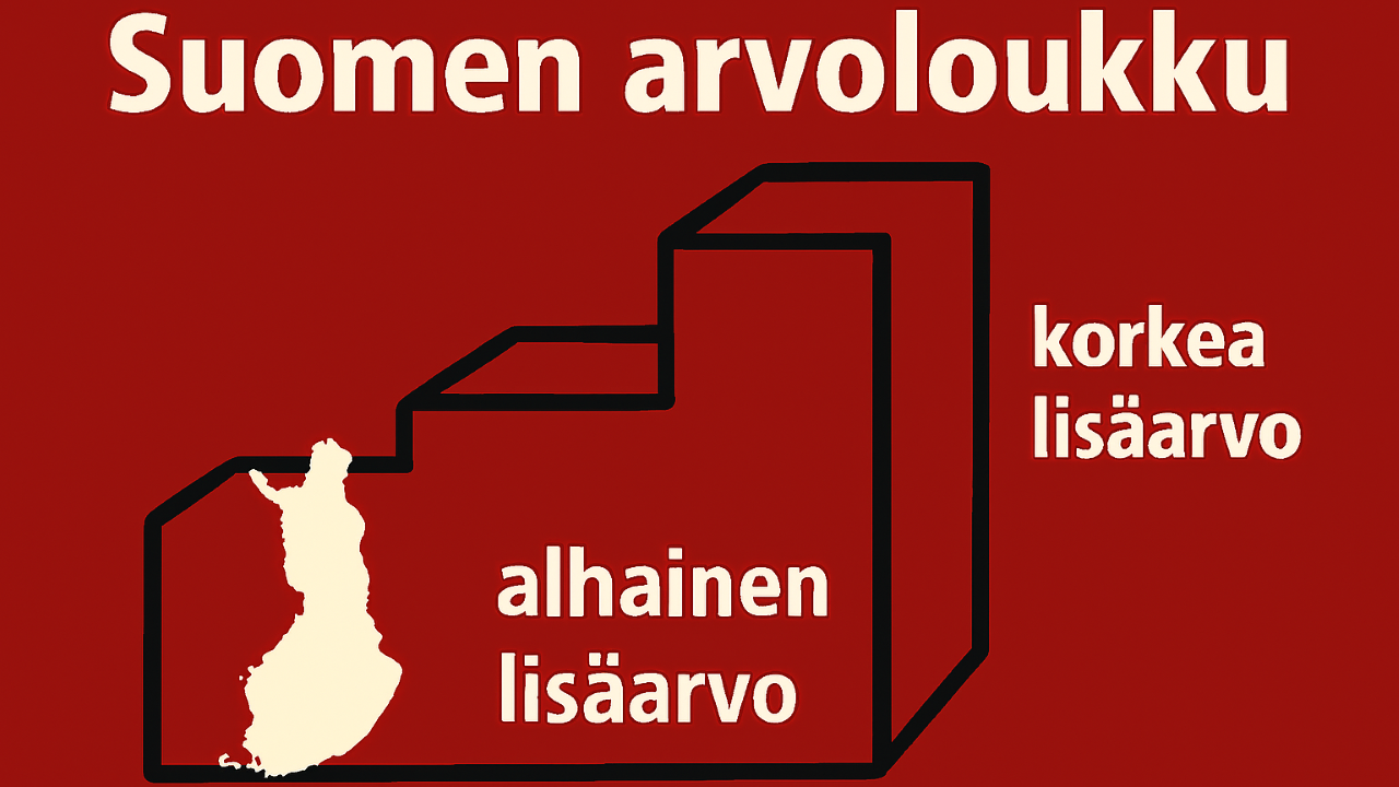 Podcast 12 Suomen jälkiteollinen arvoloukku