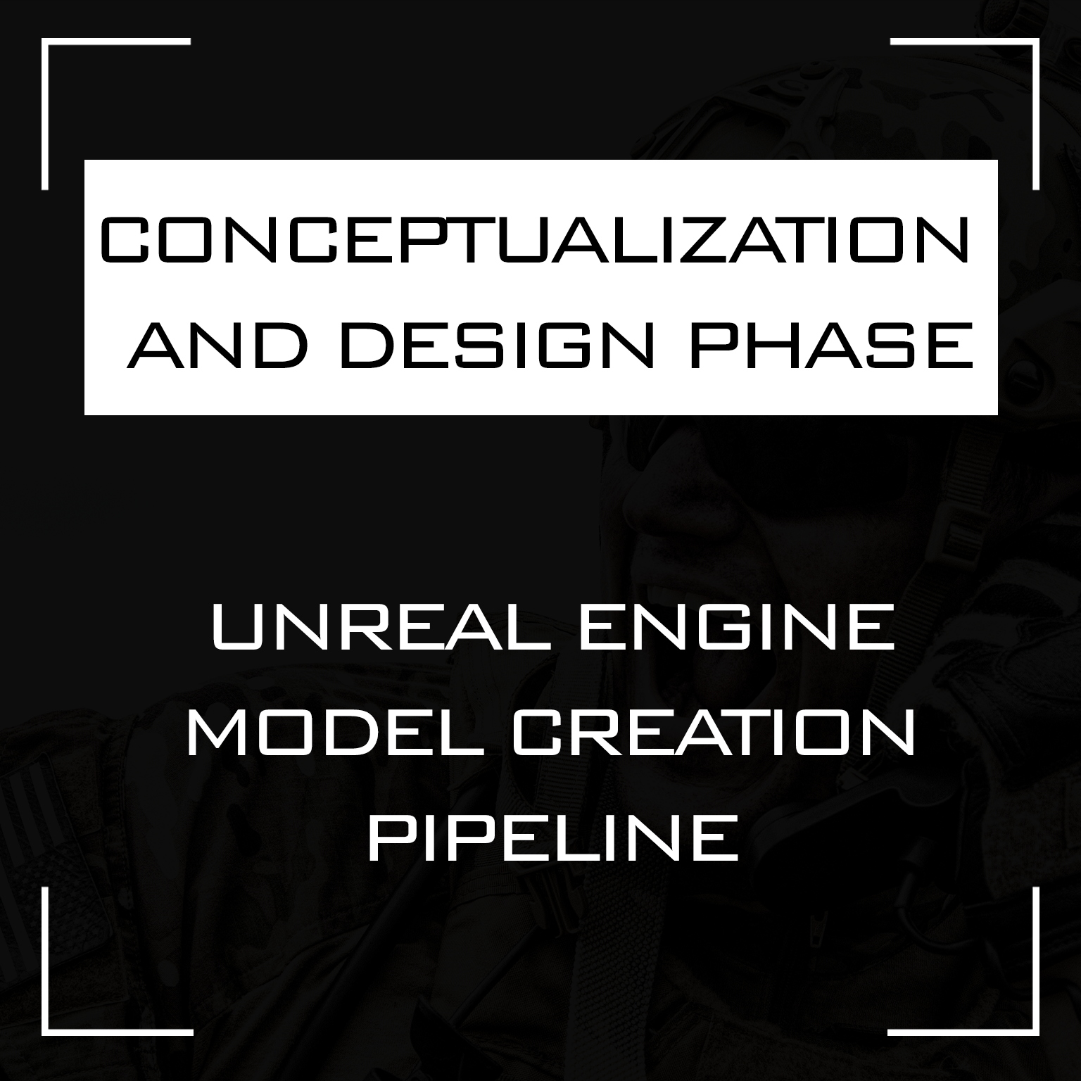 Conceptualization and design phase of the Unreal Engine 3D model creation pipeline