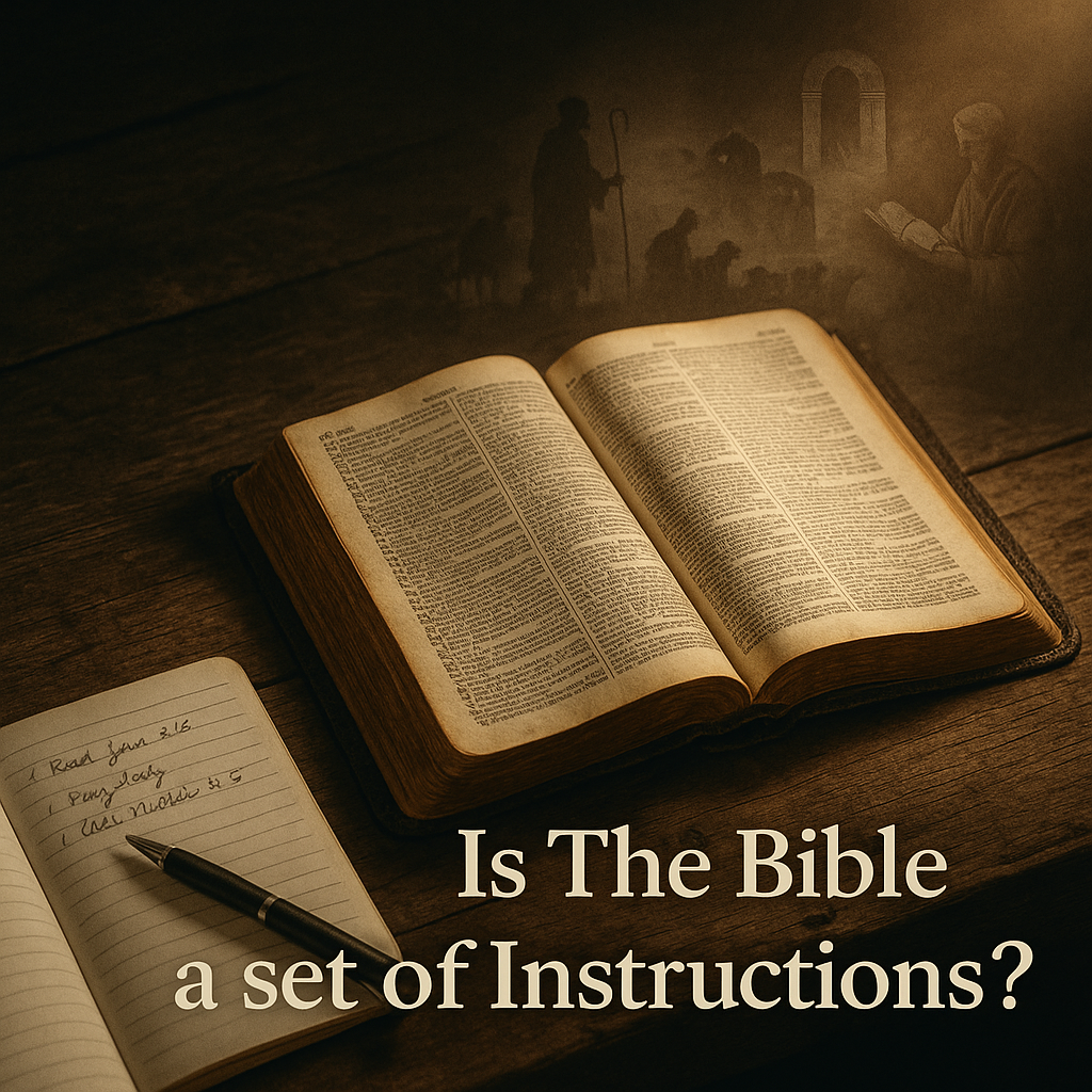 What If the Bible Isn’t an Instruction Manual at All?