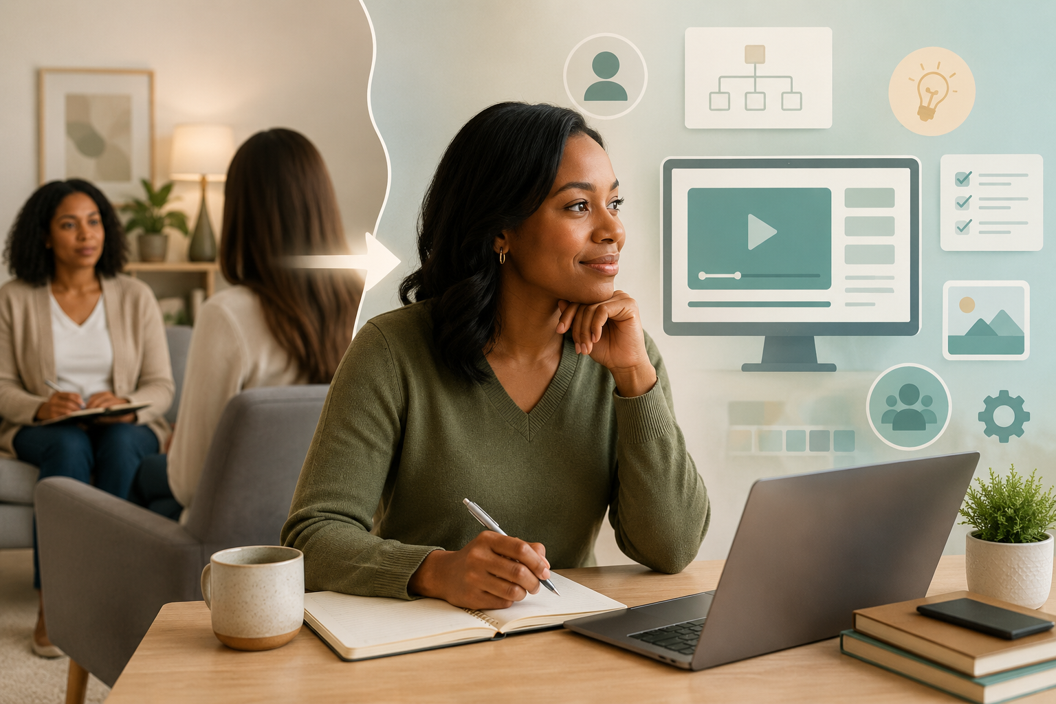 How to Transition from Counseling to Instructional Design: Insights from Naomi Allen