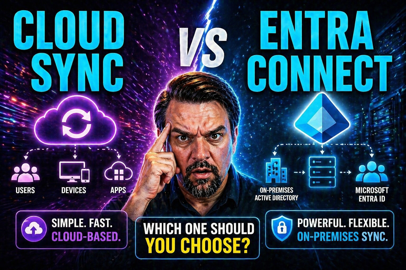 Cloud Sync vs Entra Connect: Complete Guide for Microsoft Hybrid Identity